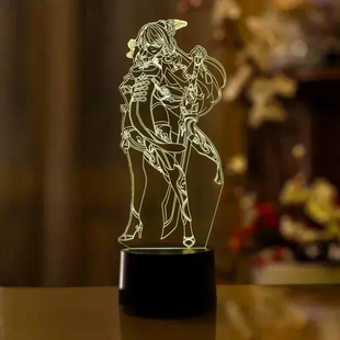 3D светильник ночник с пультом GENSHIN IMPACT "Бэй Доу" 3DTOYSLAMP 87452ТТ фото