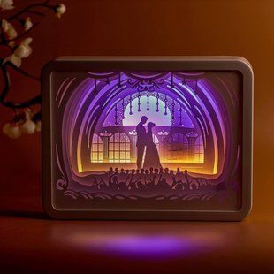3D настільна картина-нічник "Мюзикл" 3DTOYSLAMP 1485754ТТТ фото