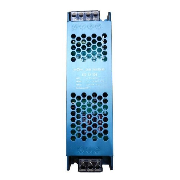 Блок питания DC12 200W 16.5А. BIOM LED-12-200 Б 23437 фото