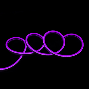 Світлодіодна стрічка NEON 12В 8x16, IP68 Фіолетова, PROLUM Series "SF" PRO, м 120030 фото