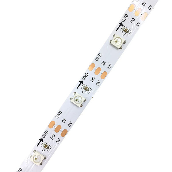 Світлодіодна стріфчка DC5V IP20 RGB (Pixel Full Color). PROLUM "SMART" 5050-60 (котушка. Ціна за метр) *320053 фото