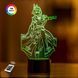 3D світильник нічник з пультом GENSHIN IMPACT "Сара" 3DTOYSLAMP *458757DR фото 1