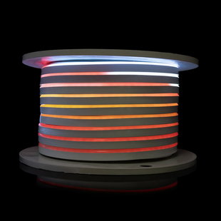 Світлодіодний неон DC12V IP68 RGB FULL COLOR 8х16. PROLUM PRO Series "SF" 120075 фото