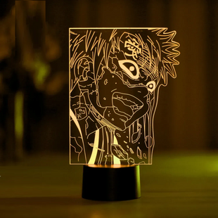 3D світильник нічник з пультом "Гаара 2" 3DTOYSLAMP 48577ПР фото