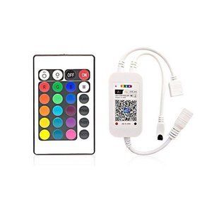 RGB контроллер PROLUM Wi-Fi + IR (24 кнопки, 12A, 5&ndash;24V, IP20) 402028 фото