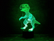 3D светильник ночник с пультом "Динозаврик" 3DTOYSLAMP 02-024 фото 1