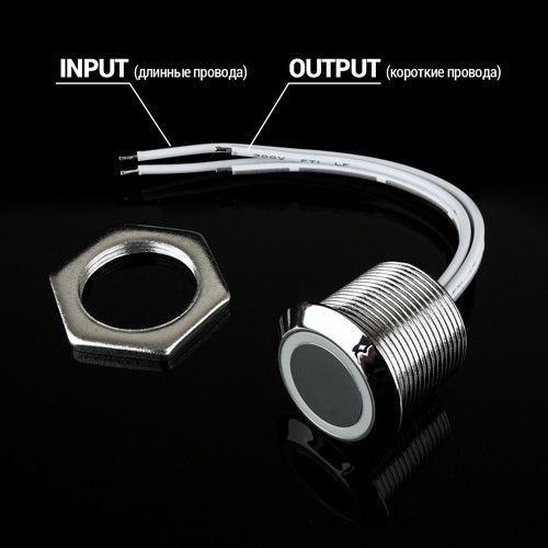Сенсорна кнопка TB-07-D-5A з димером DC 12V 5A для LED стрічок Б 20312 фото