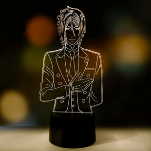3D світильник нічник з пультом "Себастьян Міхаеліс" 3DTOYSLAMP 5678989 фото