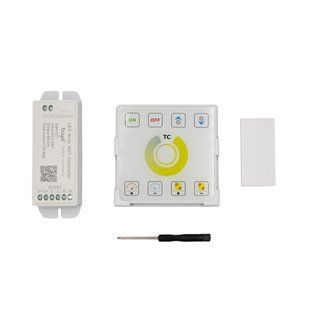 Сенсорная панель димера PROLUM CCT Wi-Fi TUYA (HomeLink, 12A, 5&ndash;24V, IP20, управление со смартфона, совместимость с Google Home/Home Assistant/Tuya Smart) 404018 фото