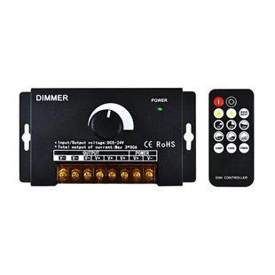 Димер PROLUM KNOB RF (90A, встроенный, 5&ndash;24V, IP20, кнопочный пульт на 14 кнопок) 404019 фото