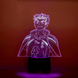 3D світильник нічник з пультом "Котаро Бокуто" 3DTOYSLAMP 56487ТИ фото 1