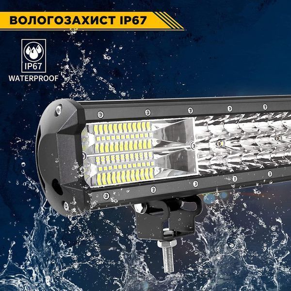 Фара робочого світла Carro LED CH-26 COMBO (1205*75*58) 9-36V 648W 6000K CH-26 фото