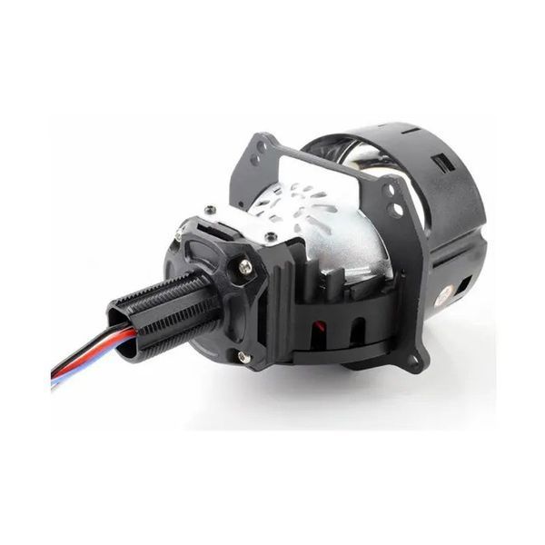 Світлодіодна LED лінза для фар AMS ORIGINAL A3 MAX 3.0 F/R 68W 5500K комплект 2 шт 34038 фото