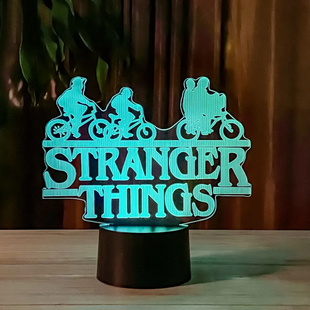 3D світильник нічник з пультом "Stranger things" 3DTOYSLAMP 567679879 фото
