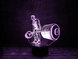3D світильник нічник з пультом "Штангіст" 3DTOYSLAMP 10-006 фото 1