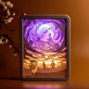 3D настільна картина-нічник "Мрійники" 3DTOYSLAMP 34567М фото