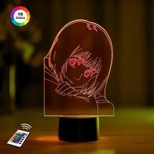 3D светильник ночник с пультом "Армин Арлет" 3DTOYSLAMP 5884б фото