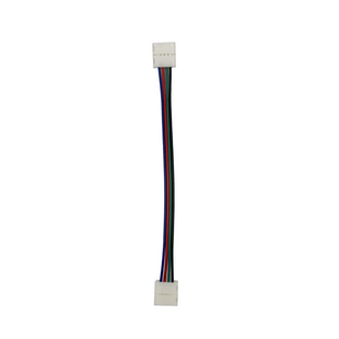 Конектор PROLUM&trade; для LED стрічки RGB, 10 мм, з двома затискачами 503008 фото