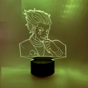 3D світильник нічник з пультом "Хисока Мороу" 3DTOYSLAMP 78001К фото