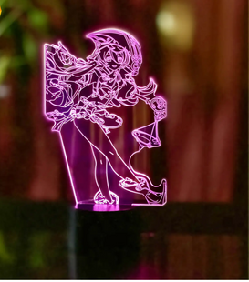 3D світильник нічник з пультом GENSHIN IMPACT "Ян Фей" 3DTOYSLAMP *484050055 фото