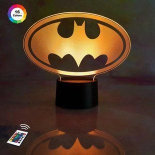 3D світильник нічник з пультом "Бетмен 3" 3DTOYSLAMP 437843РР фото