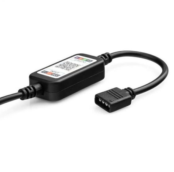 RGB контролер PROLUM MINI Bluetooth (6A, чорний, 5&ndash;24V, IP20, керування зі смартфона) 402043 фото