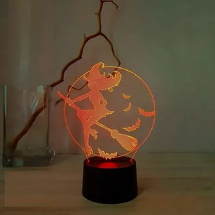 3D світильник нічник з пультом "Малефисента" 3DTOYSLAMP 7843К фото