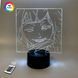 3D світильник нічник&nbsp;з пультом "Сузуя Джузо" 3DTOYSLAMP 1234567 фото 1