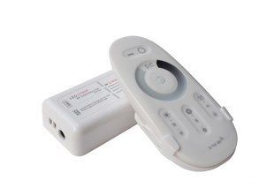 Диммер PROLUM RF Сенсорный (18A, 2.4G, белый корпус, с креплением, 12&ndash;24V, IP20) 401010 фото