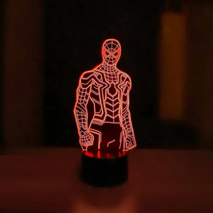 3D светильник ночник с пультом "Человек-Паук 2" 3DTOYSLAMP 6644КЕЕ45 фото