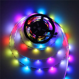 Светодиодная лента DC24V IP20 RGB (Pixel Full Color). PROLUM 5050-60 (катушка. Цена за метр) *350018 фото