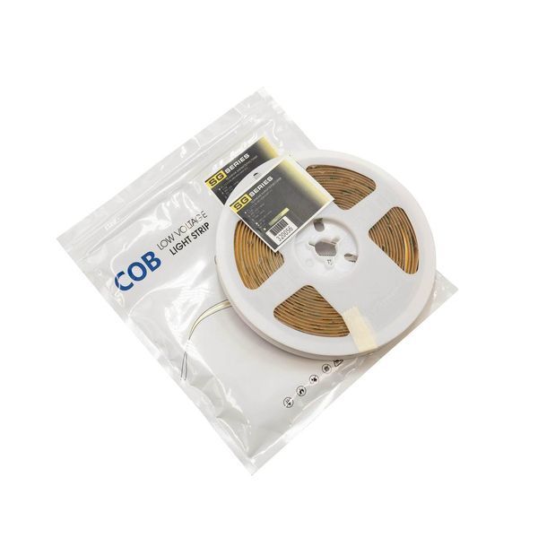 Світлодіодна стрічка DC12V IP20 теплий білий. PROLUM Series "SG" СОВ 480 LED (котушка. Ціна за метр) 320056 фото