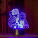 3D світильник нічник з пультом "Ханако Кун, Ясіро Нене, Мінамото"&nbsp;3DTOYSLAMP 457ПР565447 фото 1