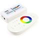 RGBW Контроллер Miralight 24A, DC 12V, с пультом 2.4 G-Touch белый Б 3833 фото 2