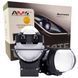 Світлодіодна LED лінза для фар AMS ULTIMATE U7 Square 3.0 F 55W 5500K комплект 2 шт 30286 фото 1