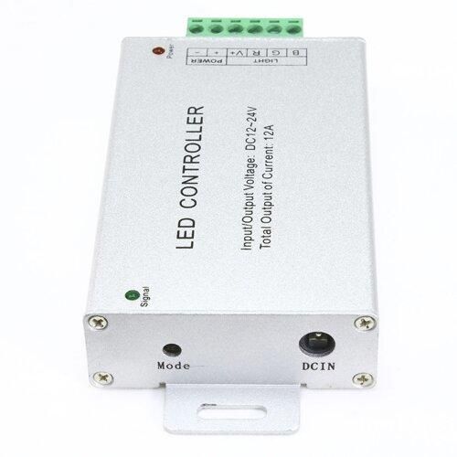 Контроллер RGB OEM 12А-RF-24 кнопки, 12-24V, 12A, 144W Б 1188 фото