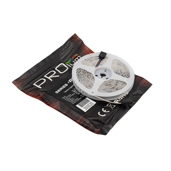 Светодиодная лента DC24V IP20 RGB. PROLUM Series "PRO" 3535-120 (катушка. Цена за метр) *350020 фото