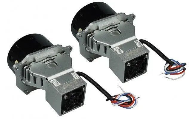 Світлодіодна LED лінза для фар AMS ULTIMATE U7 LASER 3.0" F 5500K 67W комплект 2 шт 30287 фото