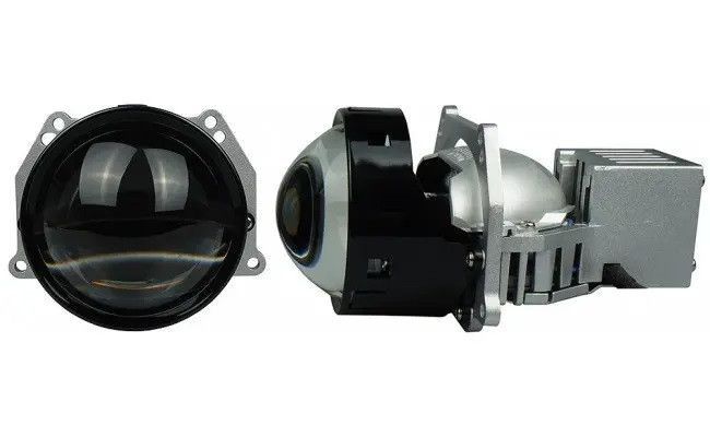 Світлодіодна LED лінза для фар AMS ULTIMATE U7 LASER 3.0" F V2 5500K 83W комплект 2 шт 44693 фото