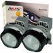 Світлодіодна LED лінза для фар AMS ULTIMATE U7 LASER 3.0" F V2 5500K 83W комплект 2 шт 44693 фото 1