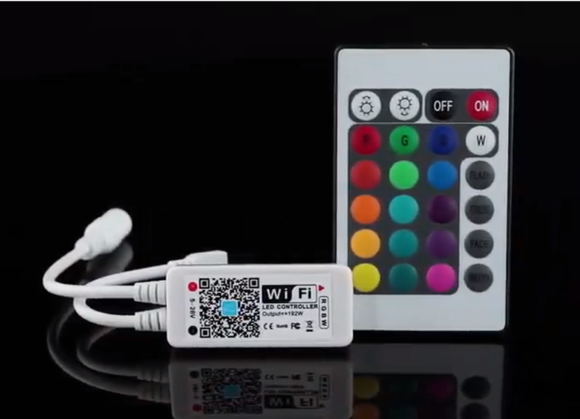 Контроллер RGBW OEM 8А-WIFI-IR24 (2A&times;4 канала), 96W, 12V, Wi-Fi+IR Б 10333 фото