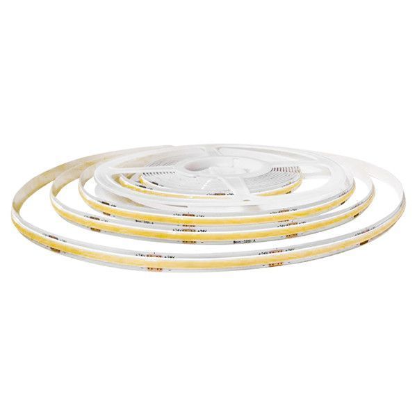 Світлодіодна стрічка BIOM Professional COB 24V 12,5W/м 480 LED/м 4000&ndash;4500K 1480 Лм/м, 8 мм, нейтральний білий, IP33, 10 м 27347 фото