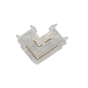 Конектор PROLUM&trade; для LED стрічки SMD & COB SLIM, 8 мм, 2PIN, кутовий L 501152 фото