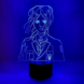 3D світильник нічник&nbsp;з пультом "Пік Фінгер" 3DTOYSLAMP 4354565687 фото 1
