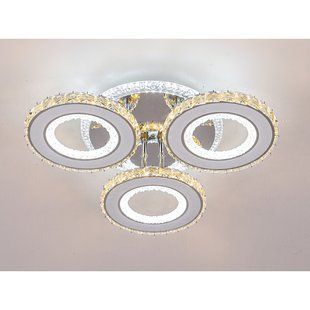 AURORA RING RGB PRO 23509/3 &ndash; потужна LED люстра 120 Вт з пультом та мобільним керуванням FP-23509-3H-RGB фото