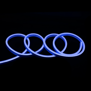 Світлодіодна стрічка NEON 12В 8x16, IP68 Синя, PROLUM Series "SF" PRO, м 120016 фото