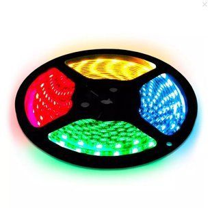 Светодиодная лента DC12V IP65 RGB. OEM ST 5050-60 (катушка. Цена за метр) Б 15304 фото