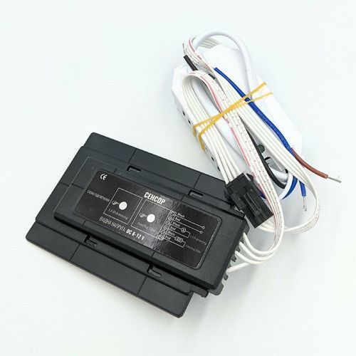 Сенсорный выключатель OEM SM-634WR (2 клавиши, ON/OFF, Defogger, DC 220V, 500W, IP44, для зеркал) Б 21035 фото
