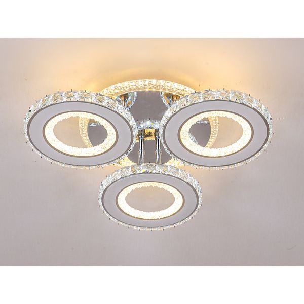 AURORA RING RGB PRO 23509/3 &ndash; потужна LED люстра 120 Вт з пультом і мобільним керуванням FP-23509-3H-RGB фото