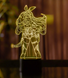 3D світильник нічник з пультом GENSHIN IMPACT "Ембер" 3DTOYSLAMP *346252781 фото 1